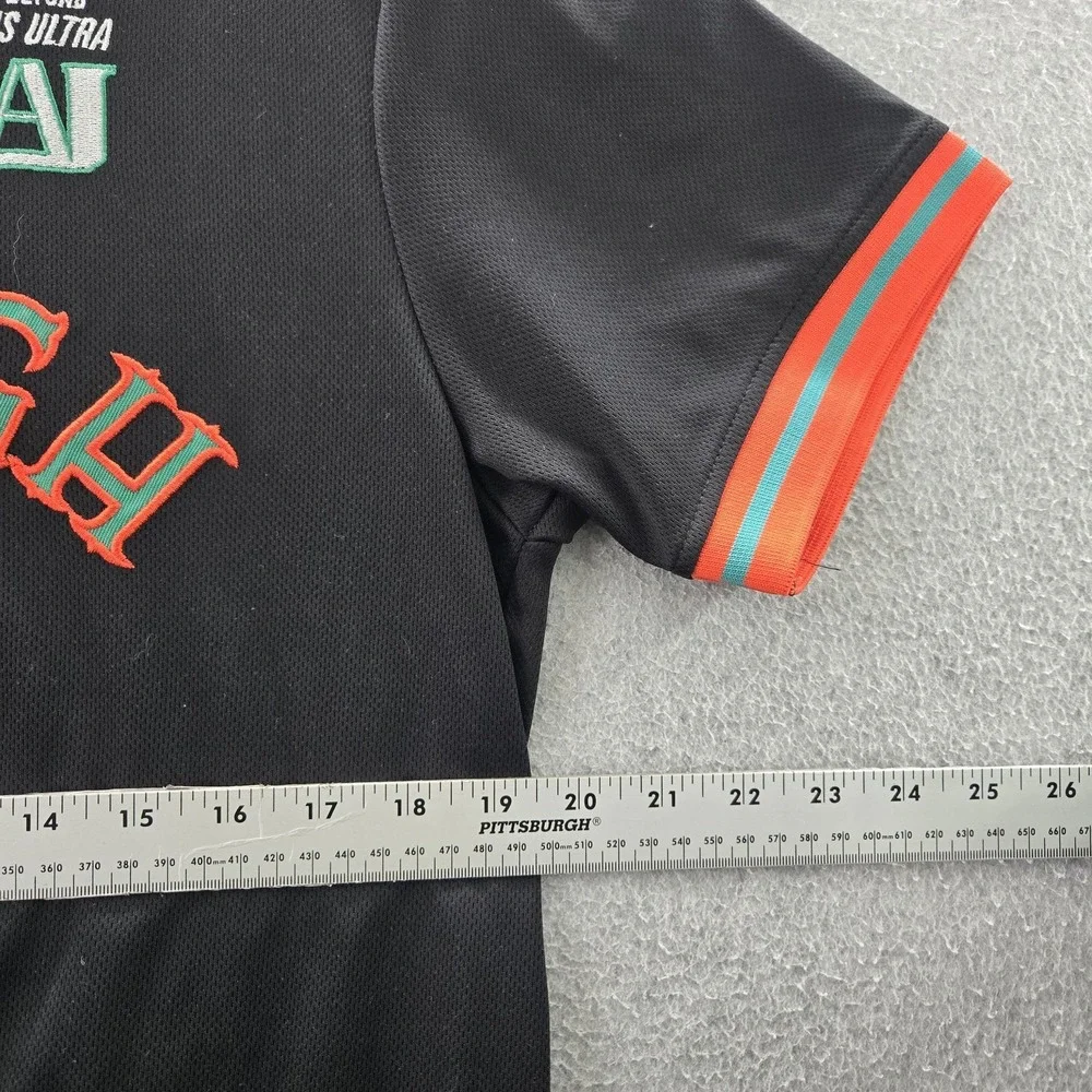 My Hero Academy‎ Men Shirt S Black Embroidery Bakugo Baseball Jersey